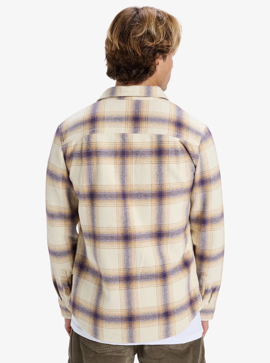 Quiksilver DNA  - Flanellhemd für Männer Hellbeige GR. L