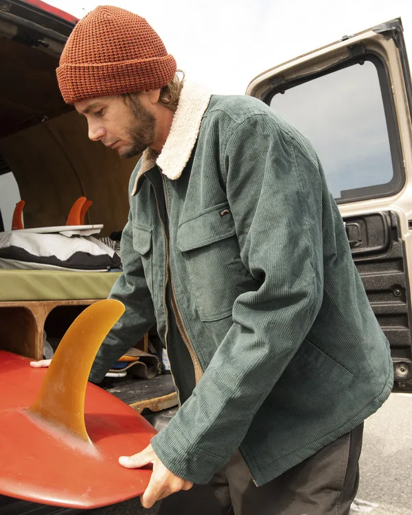 Billabong_Jacke_Herren_Sherpa_Cord_Grün_GR._L