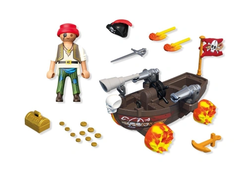 PLAYMOBIL 71720 Rasendes Piratenboot PLAYMOBIL 71720 Rasendes Piratenboot