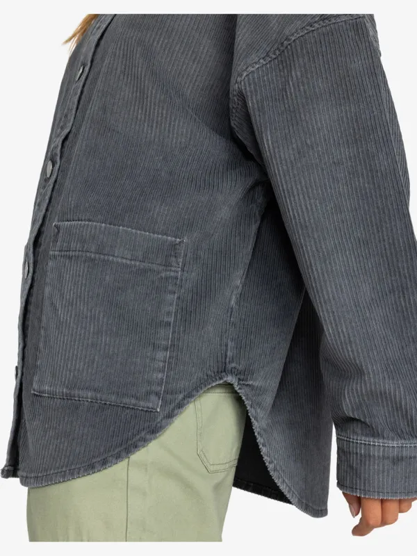 ROXY Kick Back - Kord-Hemdjacke für Frauen GR. L