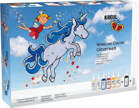KREUL Window Color Set Glitzerwelt KREUL, Window, Color, Set, Glitzerwelt