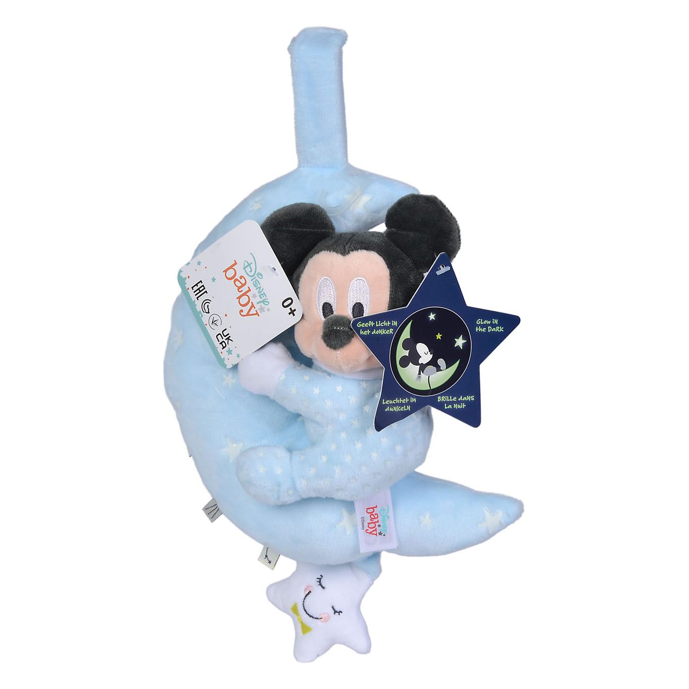 Disney Music Mobile Mickey Mouse - Glow-in-the-Dark Spieluhr Mond 6315872506