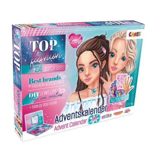 Adventskalender Top Fashion 2025 Figur, Person, Gesicht, Puppe, Spielzeug, Figur, Person, Gesicht, Puppe, Spielzeug