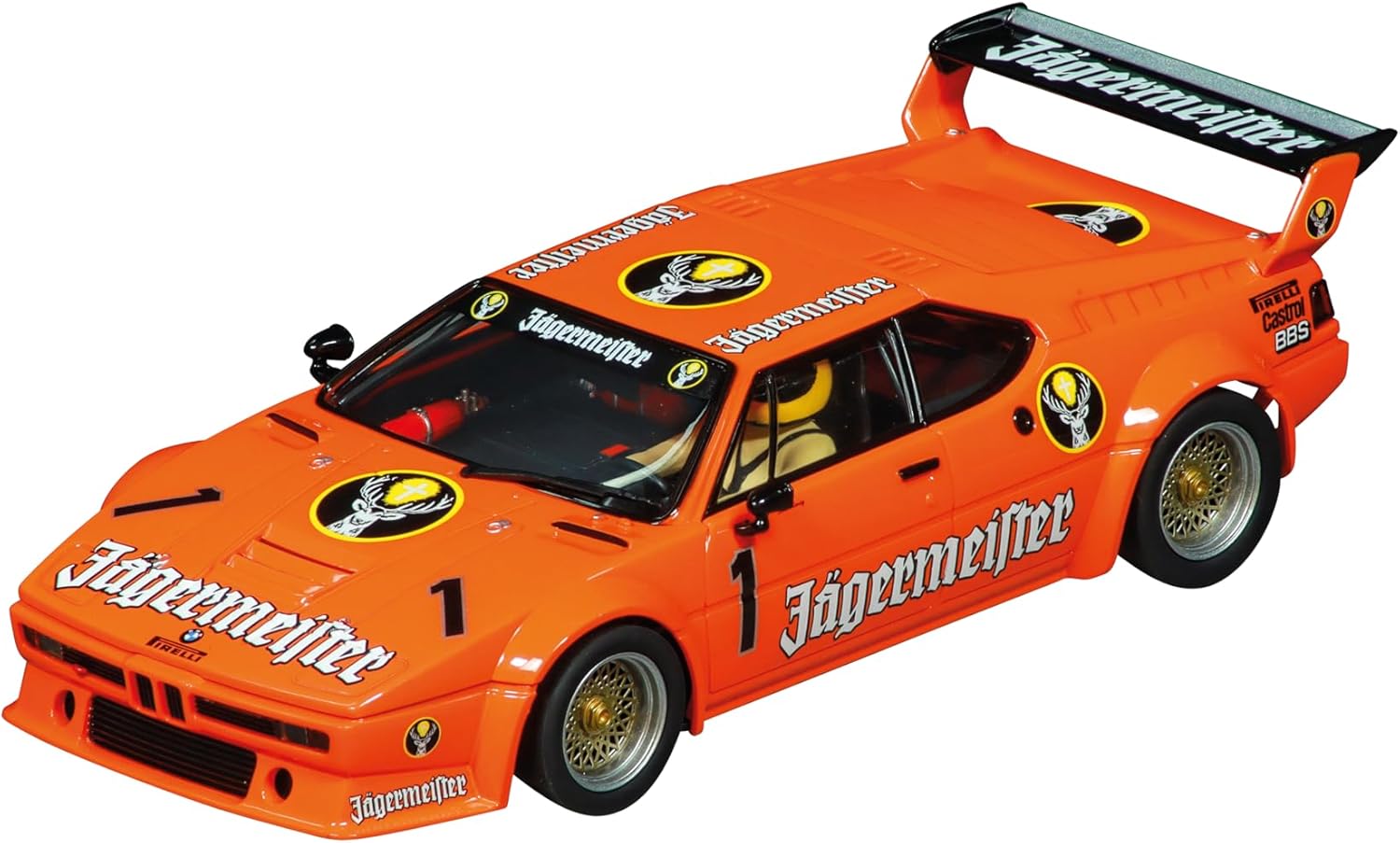 Carrera BMW M1 Procar "Jägermeister Racing Team" Slotcar im Maßstab 1:24 20023976 Auto, Rad, Sprach, Leichtmetallfelge, Sportwagen