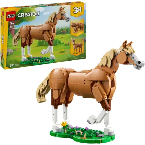 LEGO, Creator, 31166, Prächtiges, Ross LEGO Creator 31166 Prächtiges Ross