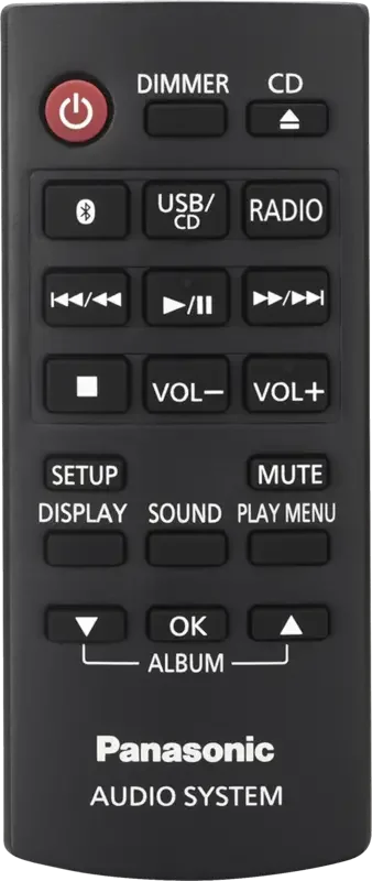 Panasonic SC-PM704EG Micro-Stereo-System Schwarz