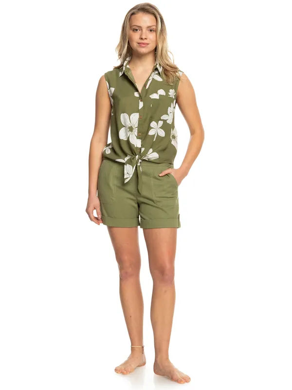 ROXY Tropical View - Ärmelloses Hemd für Frauen GR. L