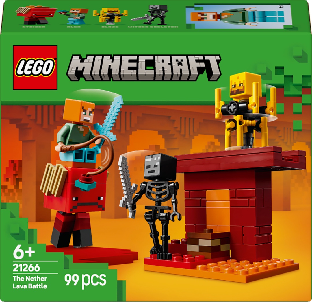 LEGO® Minecraft™ 21266 Das Lava-Duell im Nether LEGO® Minecraft™ 21266 Das Lava-Duell im Nether