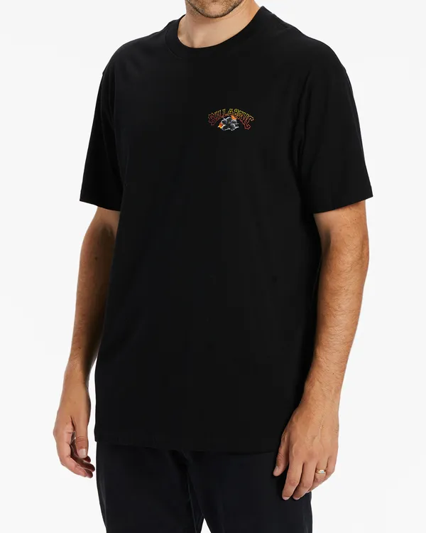 Billabong T-Shirt Herren Schwarz GR. L