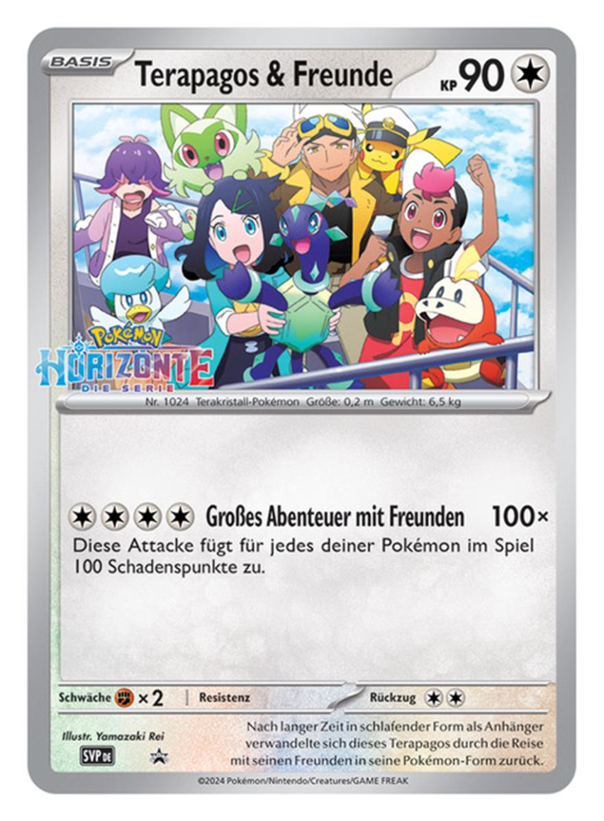 Pokémon Horizonte Promokarte Krokel