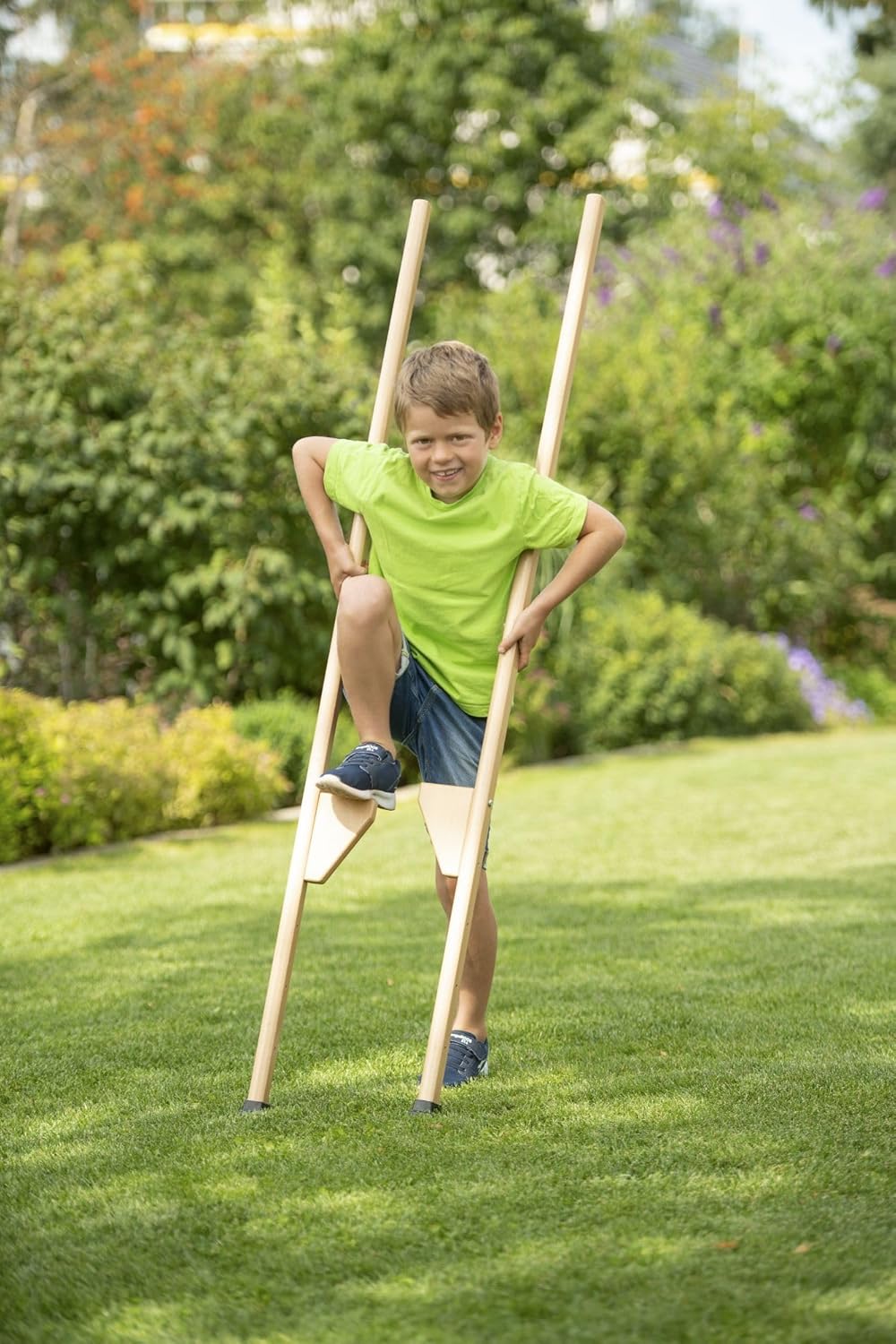 📌📌📌📌📌DONT SELL Outdoor active Stelzen aus Holz, Länge 150 cm, verstellbar