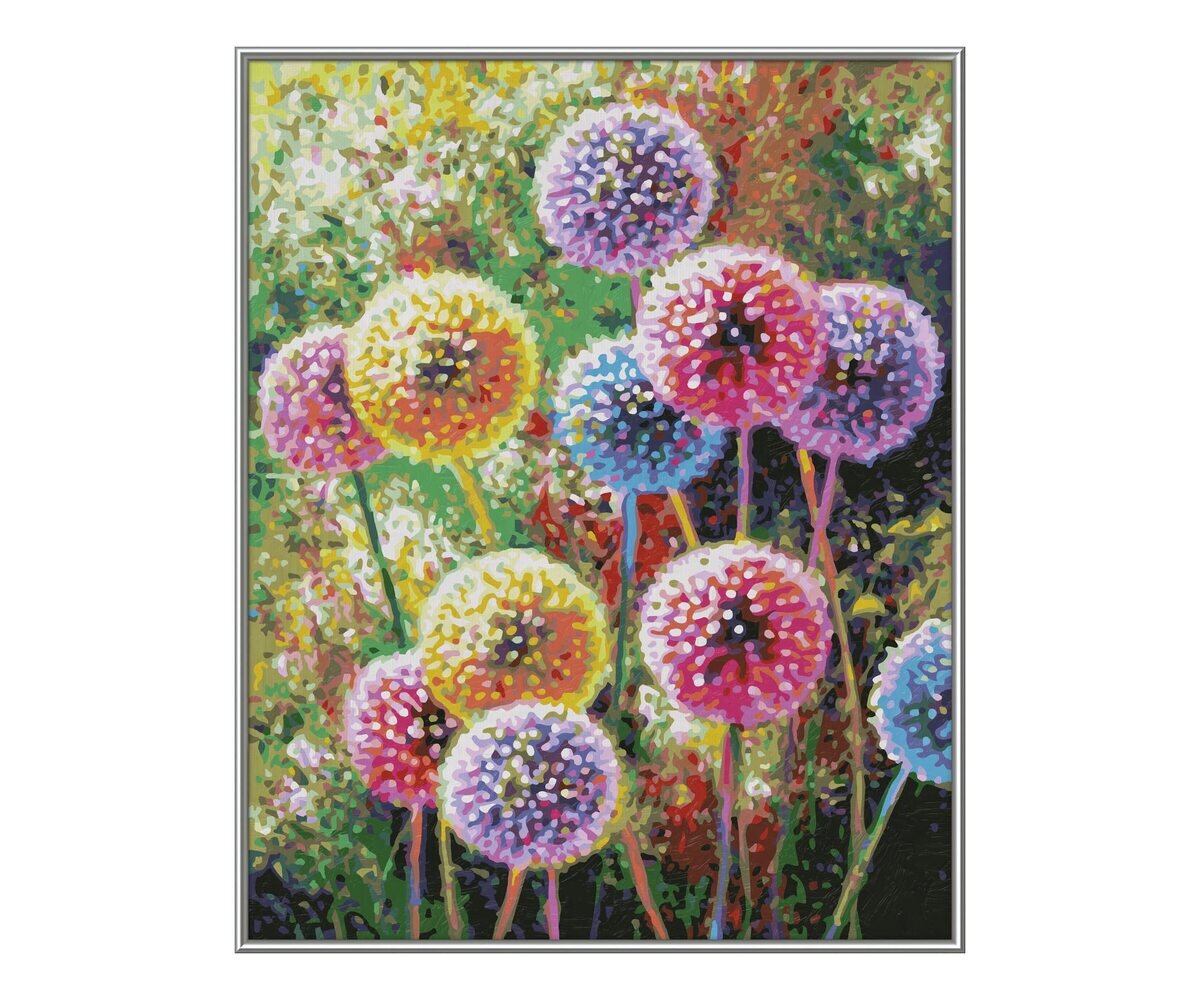 Dahlie, Blume, Pflanze, Kunst, Malerei