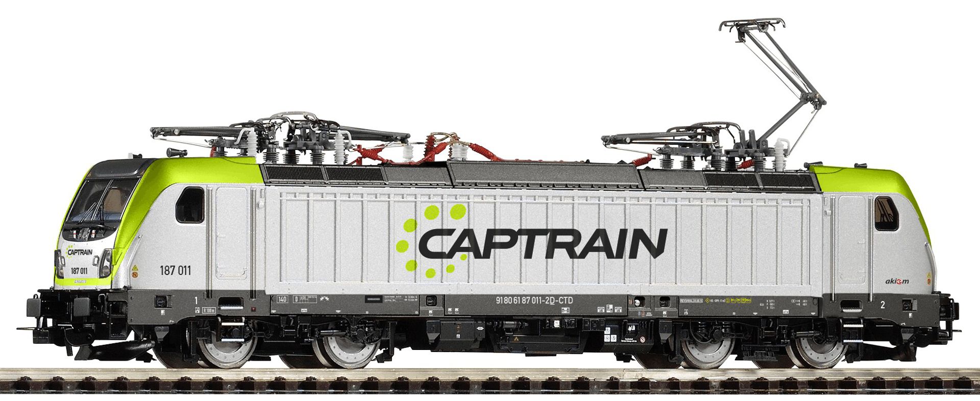 Piko  71328 DIESELOK/SOUND H0 BR 187 CAPTRAIN VI