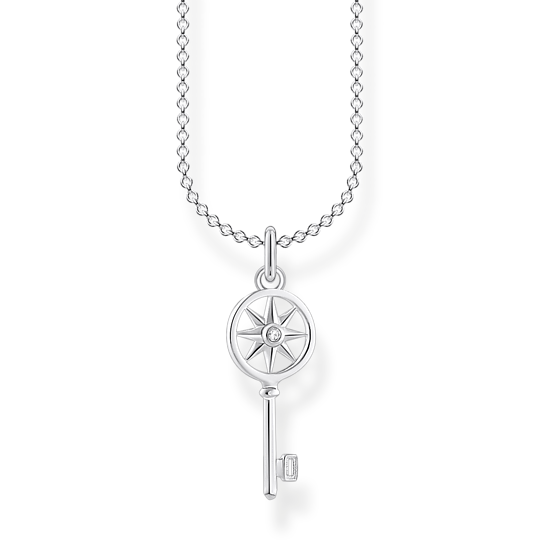 Thomas, Sabo, Kette, Schlüssel, Mit, Stern, Länge, 45, Cm, Ke2041-051-14, Zubehor, Schmuck, Halskette