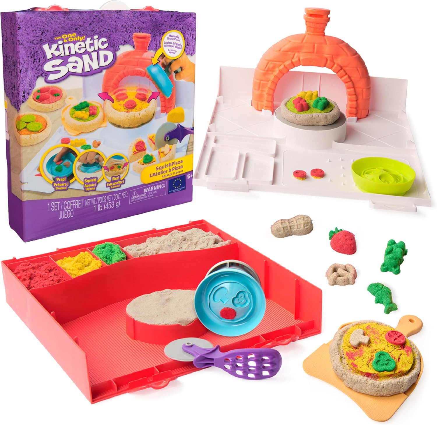 KNS Kinetic SandSquish Pizza