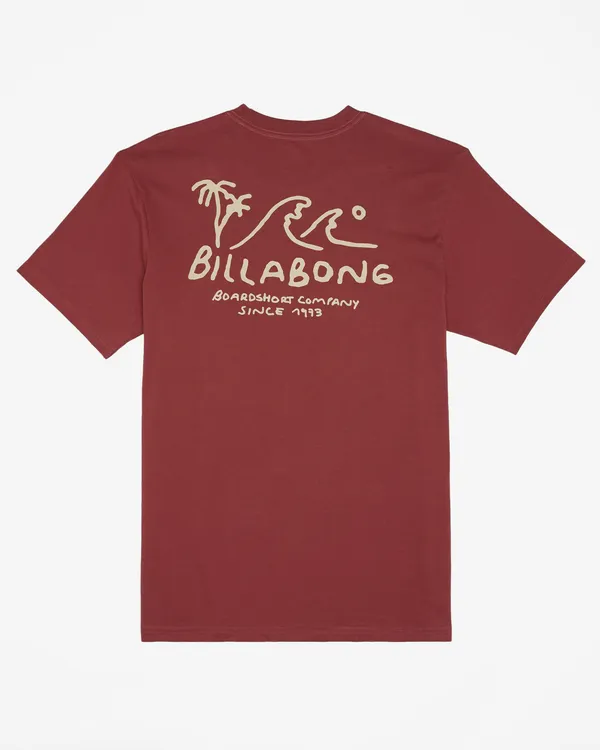 Billabong_T-Shirt_Herren_Lounge_Rose_GR._L