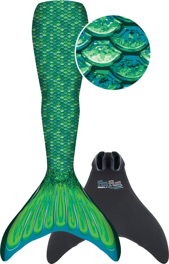 Fin Fun Meerjungfrau Mermaidens grün, S/M Fin, Fun, Meerjungfrau, Mermaidens, grün, S/M