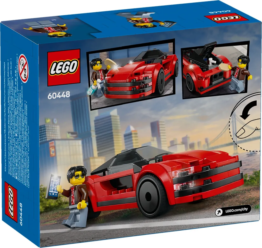 LEGO® City 60448 Roter Sportwagen