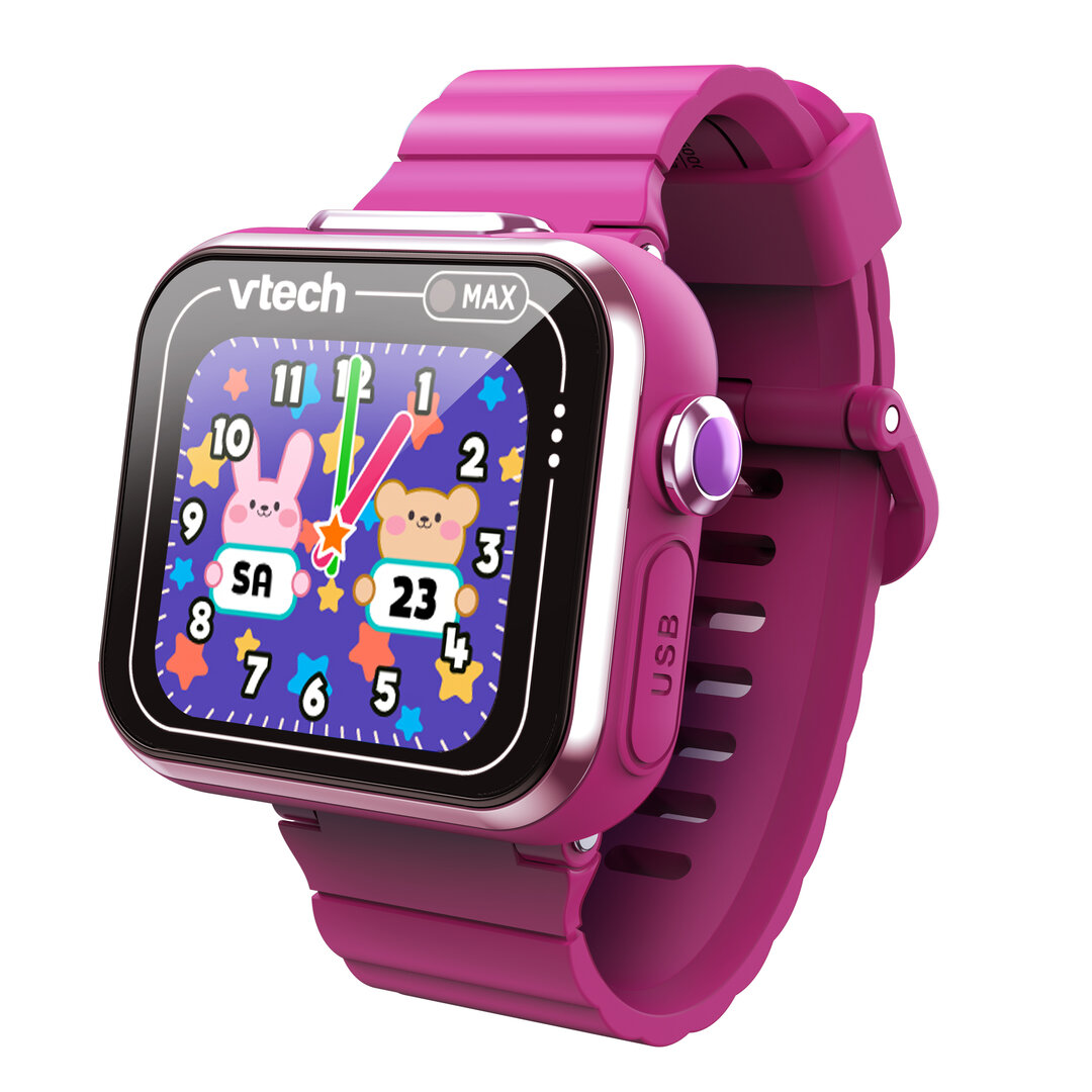 VTech KidiZoom Smart Watch MAX lila 80-531614 VTech, KidiZoom, Smart, Watch, MAX, lila, 80-531614, Armbanduhr, Arm, Körperteil, Person, Elektronik