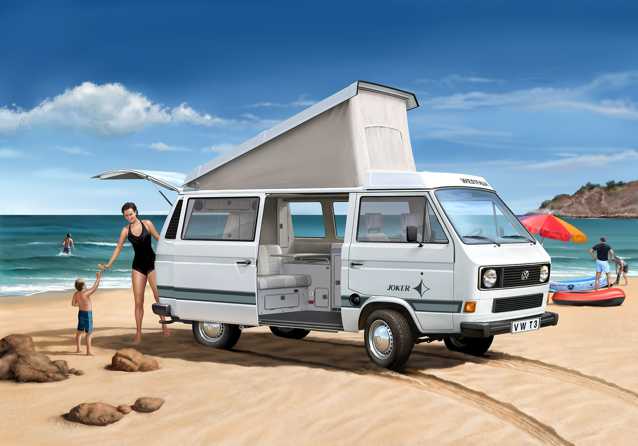 Wohnwagen, Fahrzeug, Lustig, Urlaub, Person