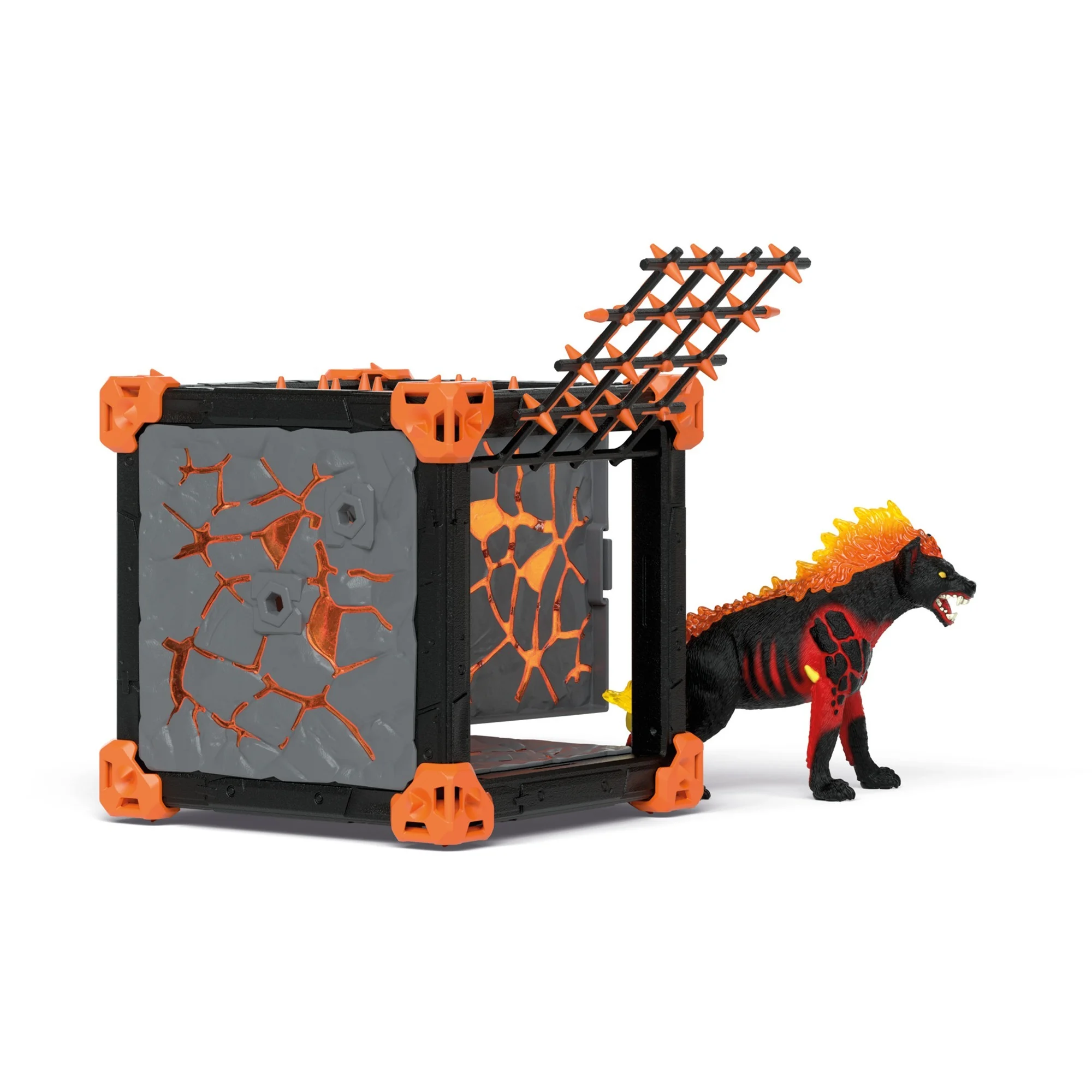 schleich® ELDRADOR CREATURES 42674 BattleCave Lavahyäne