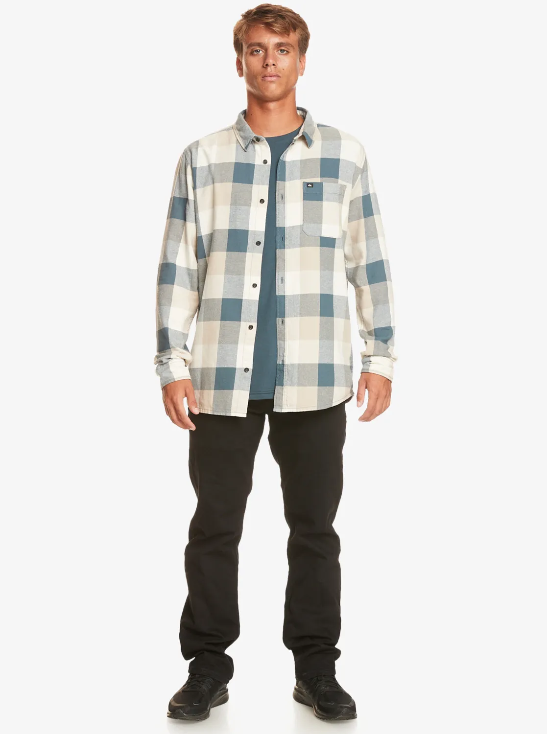 Quiksilver Motherfly - Langärmliges Hemd für Männer Mehrfarbig GR. S