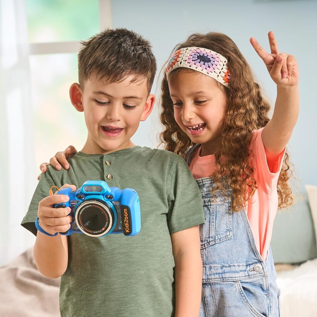 VTech KidiZoom Duo FX blau Photographie, Kind, Weiblich, Mädchen, Person