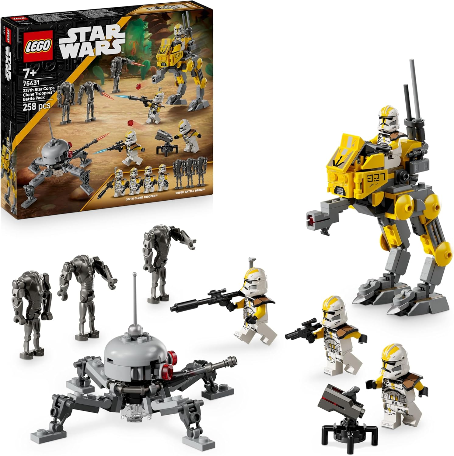 LEGO® Star Wars 75431 Klonsoldaten des 327. Sternenkorps Battle Pack LEGO® Star Wars 75431 Klonsoldaten des 327. Sternenkorps Battle Pack