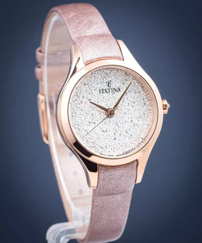 FESTINA, DAMEN, UHR, F20411/1, ARMBAND, LEDER