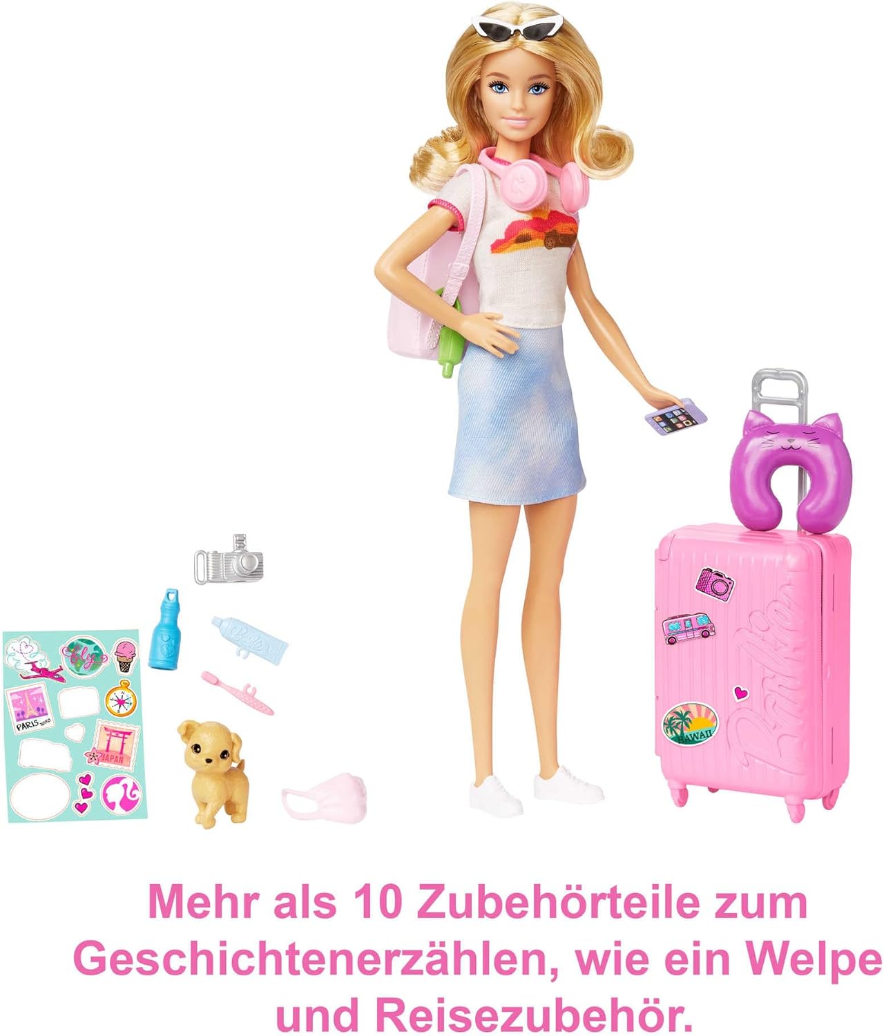 Barbie® Refreshed Travel Barbie® HJY18