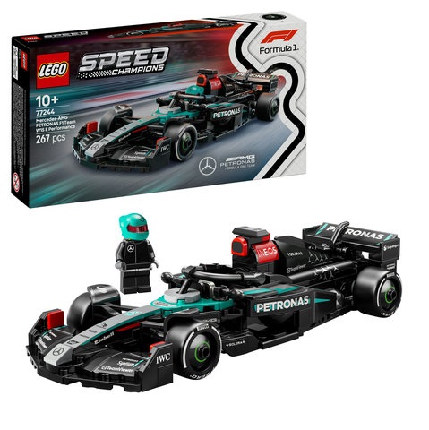 LEGO® Speed Champions Mercedes-AMG F1 W15 Rennauto 77244 Autorennen, Auto, Formel Eins, Fahrzeug, Rasenmäher
