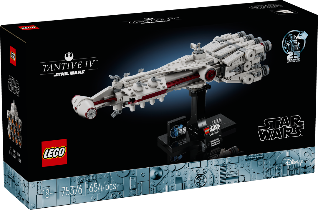 LEGO 75376 Star Wars Tantive IV™ LEGO, 75376, Star, Wars, Tantive, IV™, Flugzeug, Raumschiff, Transport, Fahrzeug