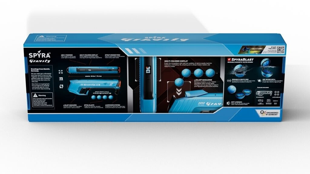 SpyraGravity Blau