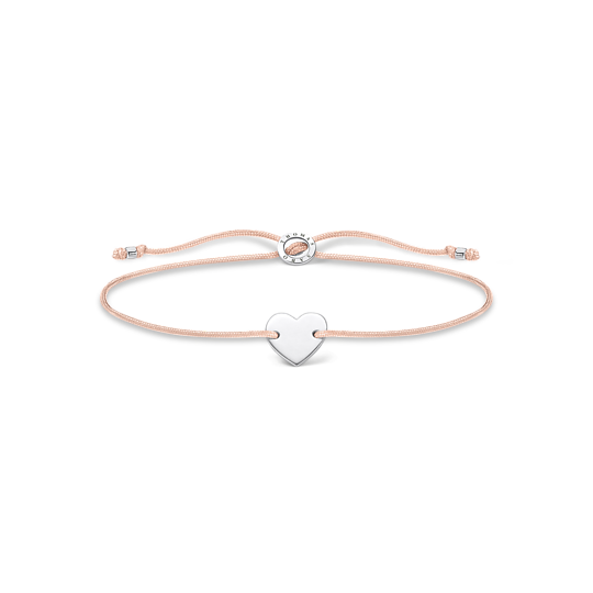 Thomas, Sabo, Armband, Charm-Club, Rosa, Herz, Silber, Länge, 20, Cm, A1996-173-19, Zubehor, Armreif, Schmuck