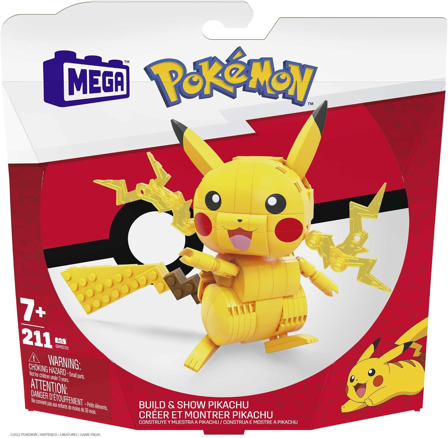 MEGA Pokémon Pikachu Bauset (GMD31)