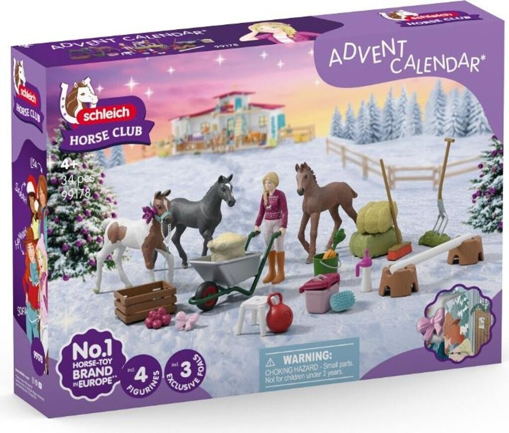 schleich, Horse, Club, Adventskalender, 2025, Person, Tier, Pferd, Säugetier schleich Horse Club Adventskalender 2025