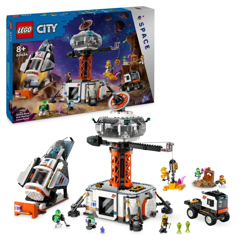 LEGO 60434 Raumbasis Mit Startrampe LEGO, 60434, Raumbasis, Mit, Startrampe