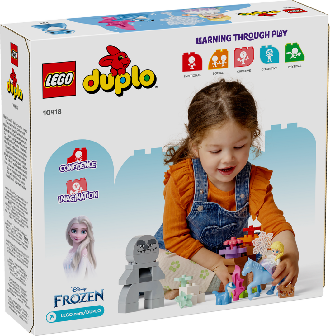 LEGO 10418 Elsa und Bruni im Zauberwald LEGO, 10418, Elsa, und, Bruni, im, Zauberwald, Kind, Weiblich, Mädchen, Person, Gesicht