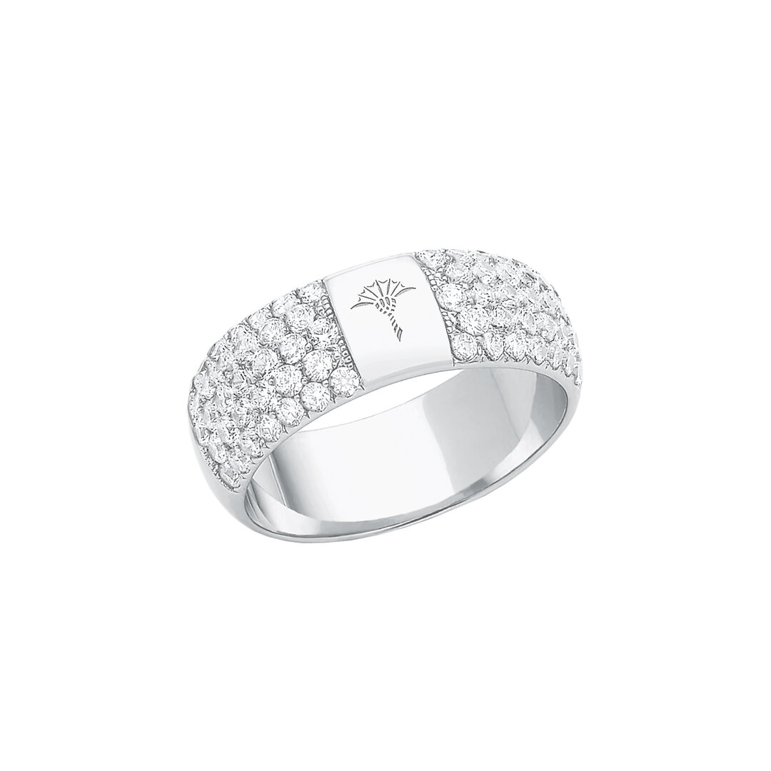 JOOP! Ring Silber 925 Damen Gr. 58/18,5 2027637 JOOP!, Ring, Silber, 925, Damen, Gr., 58/18, 5, 2027637, Zubehor, Platin, Silber, Schmuck, Ring