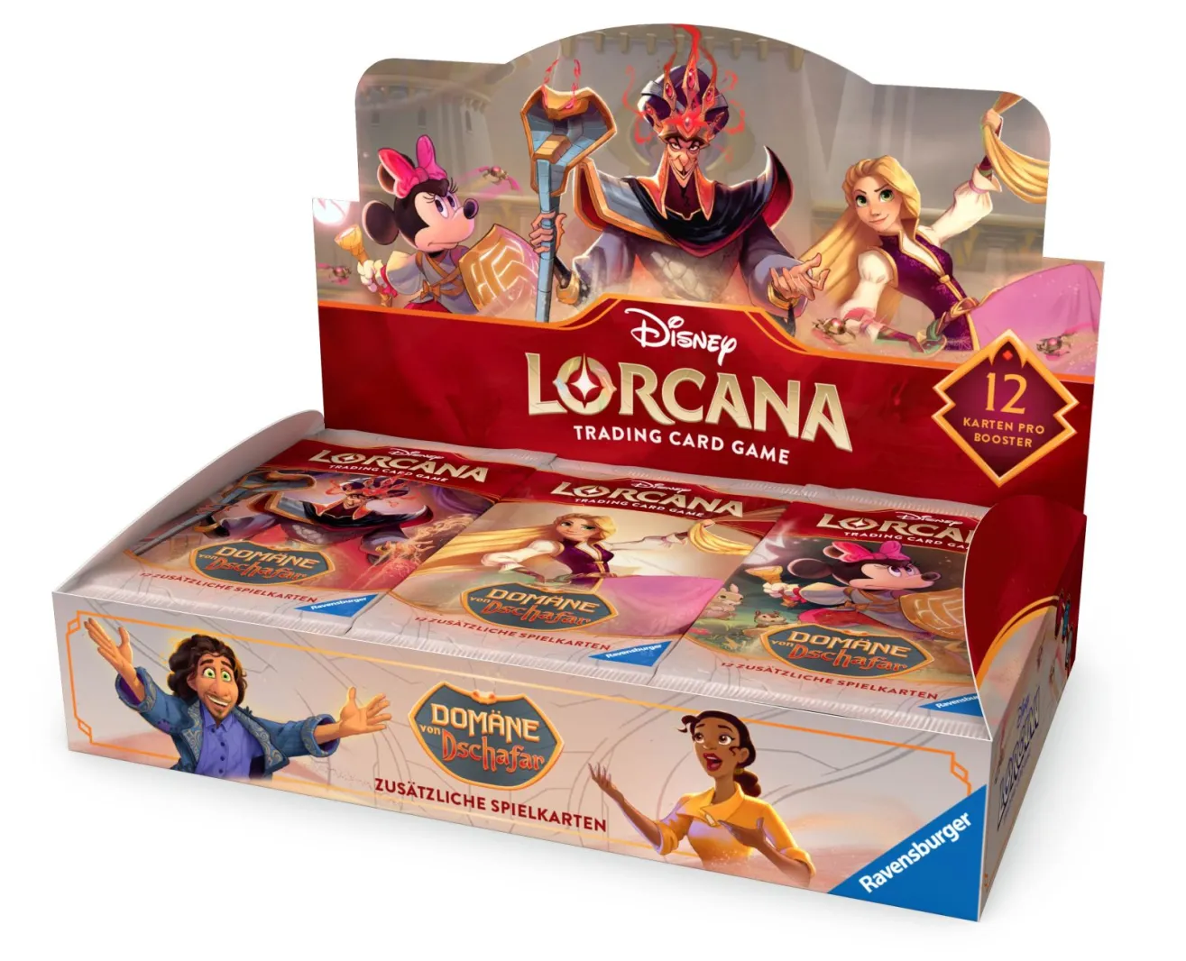 Disney Lorcana Trading Card Game: Set 8 Booster Display mit 24 Booster Packs (Deutsch)