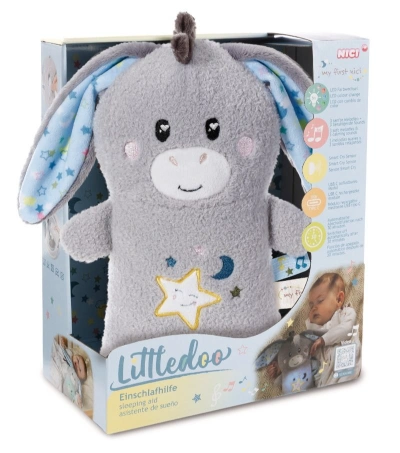 Baby, Einschlafhilfe, Esel, Littledoo, in, Geschenkbox Baby Einschlafhilfe Esel Littledoo in Geschenkbox