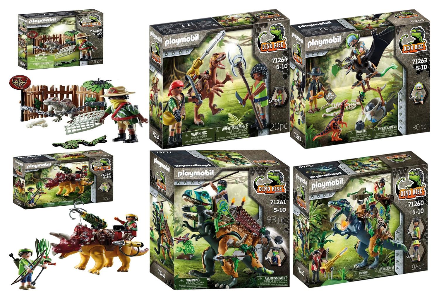 PLAYMOBIL Dino Rise XXXL Set (6-in-1 Action-Set)