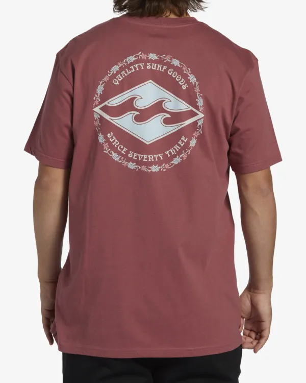 Billabong T-Shirt Herren Rose Dust GR. L