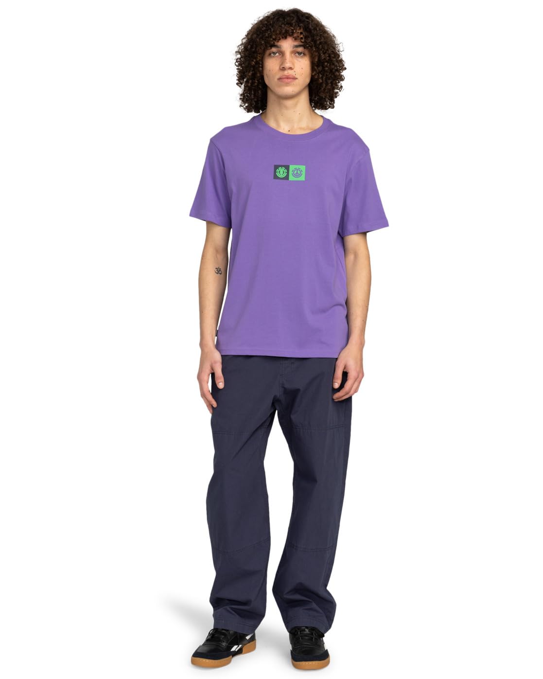 Element Dual – T-Shirt für Männer, Lila GR. L