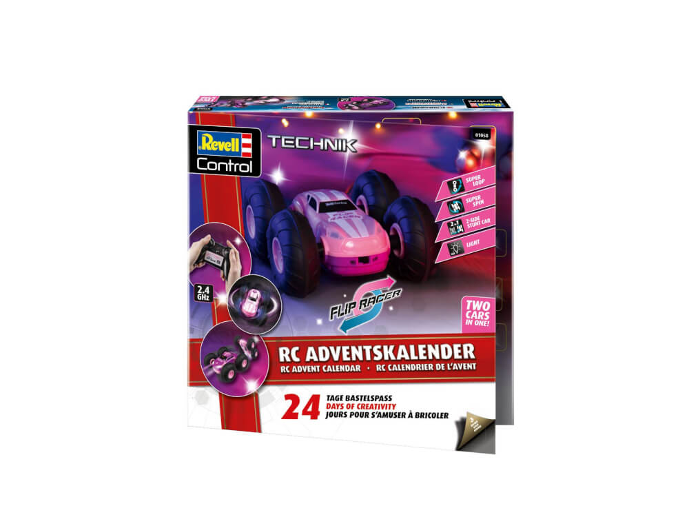 Revell Control RC Adventskalender Stunt Car pink 01058
