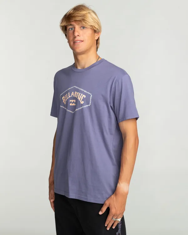 Billabong T-Shirt Herren Lila Dusty GR.ape GR. L
