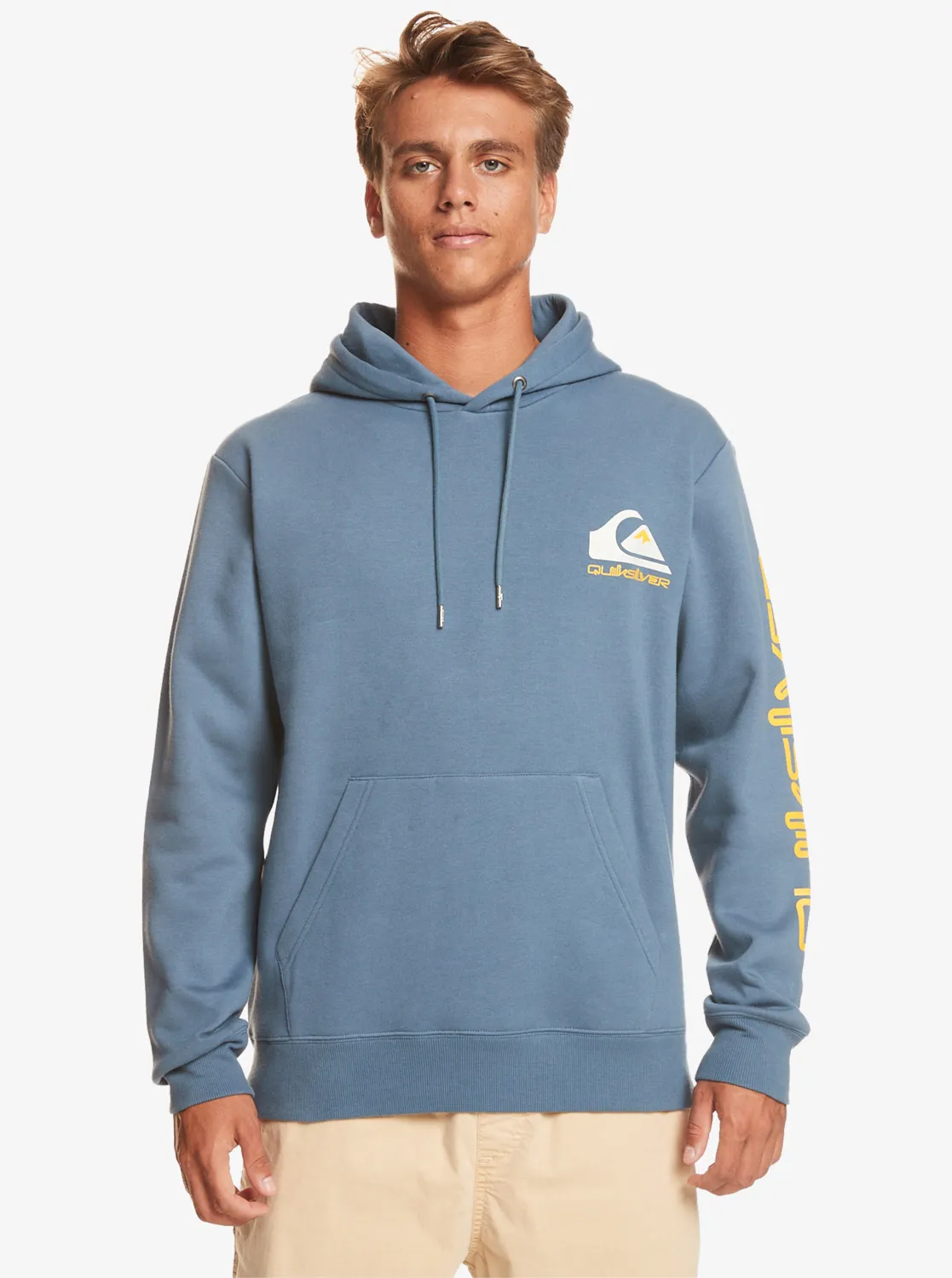 Quiksilver Omni Logo - Kapuzenpulli für Männer Denim GR. L