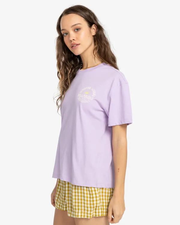 Billabong T-Shirt Damen Flieder GR. L