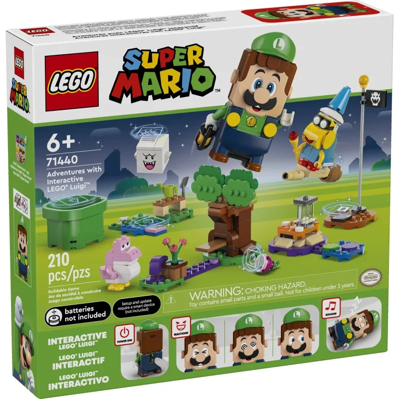 LEGO® 71440 Super Mario - Abenteuer mit dem interaktiven LEGO® Luigi™ LEGO®, 71440, Super, Mario, -, Abenteuer, mit, dem, interaktiven, LEGO®, Luigi™