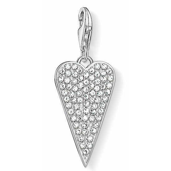 Thomas, Sabo, Anhänger, Charm-Club, Herz, Pave, 1568-051-14, Zubehor, Diamant, Schmuck, Anhänger, Medaillon